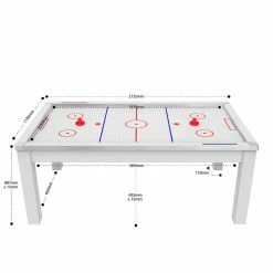 Air Hockey Toronto - Coloris Blanc Laqué / Surface Blanche 12 Air Hockey Toronto - Coloris Blanc Laqué / Surface Blanche -Ledepot Mobilier Magasin air hockey toronto coloris blanc laque surface blanche 3