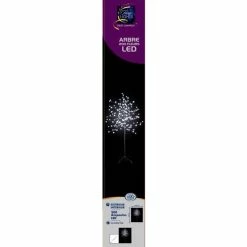 Arbre Lumineux 200 Fleurs LED Blanches -Ledepot Mobilier Magasin arbre lumineux 200 fleurs led blanches 3