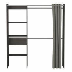 Demeyere Armoire/Placard Extensible SEATTLE Avec Rideau Chêne Vulcano 15 Demeyere Armoire/Placard Extensible SEATTLE Avec Rideau Chêne Vulcano -Ledepot Mobilier Magasin armoire placard extensible seattle avec rideau chene vulcano 6