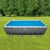 Bâche à Bulles Rectangulaire Pour Piscines 5.49 X 2.74 M Intex -Ledepot Mobilier Magasin bache a bulles rectangulaire pour piscines 549 x 274 m intex