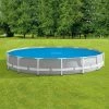 Bâche à Bulles Ronde Pour Piscines D. 4,57 M Intex -Ledepot Mobilier Magasin bache a bulles ronde pour piscines d 457 m intex
