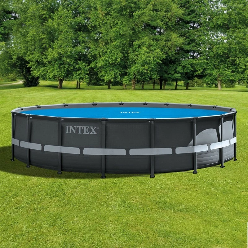Bâche à Bulles Ronde Pour Piscines D. 5,49 M Intex 3 Bâche à Bulles Ronde Pour Piscines D. 5,49 M Intex