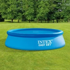 Bâche à Bulles Ronde Pour Piscines Diamètre 3,05 M Intex -Ledepot Mobilier Magasin bache a bulles ronde pour piscines diametre 305 m intex 2