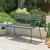 Banc Extérieur Greensboro Vert Olive Hespéride -Ledepot Mobilier Magasin banc exterieur greensboro vert olive hesperide
