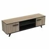 Demeyere Meuble TV Bruce 2 Portes 2 Niches -Ledepot Mobilier Magasin banc tv wayne 2 portes 2 niches
