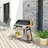 Barbecue à Charbon Azur Pro 120 Cm -Ledepot Mobilier Magasin barbecue a charbon azur pro 120 cm