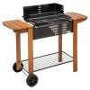 Barbecue à Charbon Neka Azur Bois 53x38 Cm -Ledepot Mobilier Magasin barbecue a charbon neka azur bois 55 cm