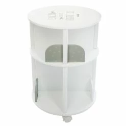 Bibliothèque Ronde Petite Histoire Enfant Roulettes Gris Atmosphera 10 Bibliothèque Ronde Petite Histoire Enfant Roulettes Gris Atmosphera -Ledepot Mobilier Magasin bibliotheque ronde petite histoire enfant roulettes gris atmosphera 3