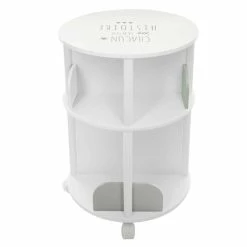 Bibliothèque Ronde Petite Histoire Enfant Roulettes Gris Atmosphera 11 Bibliothèque Ronde Petite Histoire Enfant Roulettes Gris Atmosphera -Ledepot Mobilier Magasin bibliotheque ronde petite histoire enfant roulettes gris atmosphera 4