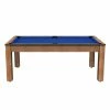 Billard Américain Arizona 7 Pieds Hêtre Boisé / Tapis Bleu 2 Billard Américain Arizona 7 Pieds Hêtre Boisé / Tapis Bleu -Ledepot Mobilier Magasin billard americain arizona 7 pieds hetre boise tapis bleu
