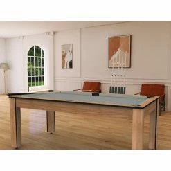 Billard Américain Arizona 7 Pieds Hêtre Boisé / Tapis Gris -Ledepot Mobilier Magasin billard americain arizona 7 pieds hetre boise tapis gris 3