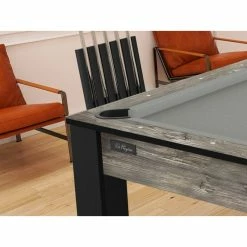 Billard Américain Arizona 7 Pieds Industriel / Tapis Gris -Ledepot Mobilier Magasin billard americain arizona 7 pieds industriel tapis gris 2