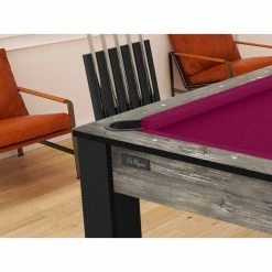 Billard Américain Arizona 7 Pieds Industriel / Tapis Prune -Ledepot Mobilier Magasin billard americain arizona 7 pieds industriel tapis prune 2