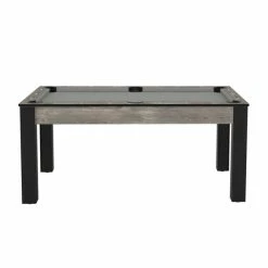 Billard Texas 6 Pieds - Coloris Industriel Tapis Gris