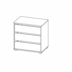 Demeyere Bloc Rangement Tyblok 3 Tiroirs H 58 Cm -Ledepot Mobilier Magasin bloc rangement tyblok 3 tiroirs 58 cm 1