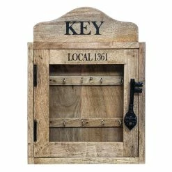 Boite à Clés Key 30x40 Bois Atmosphera -Ledepot Mobilier Magasin boite a cles 30x40 bois atmosphera 4