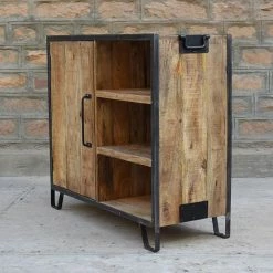 Buffet 1 Porte 3 Niches Manguier -Ledepot Mobilier Magasin buffet 1 porte 4 niches manguier 3