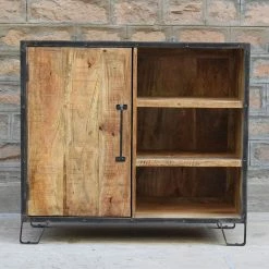 Buffet 1 Porte 3 Niches Manguier -Ledepot Mobilier Magasin buffet 1 porte 4 niches manguier 6