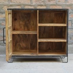 Buffet 1 Porte 3 Niches Manguier -Ledepot Mobilier Magasin buffet 1 porte 4 niches manguier 7