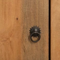 Buffet 2 Portes Ajmal Bois Massif Manguier Atmosphera -Ledepot Mobilier Magasin buffet 2 portes ajmal bois massif manguier atmosphera 4