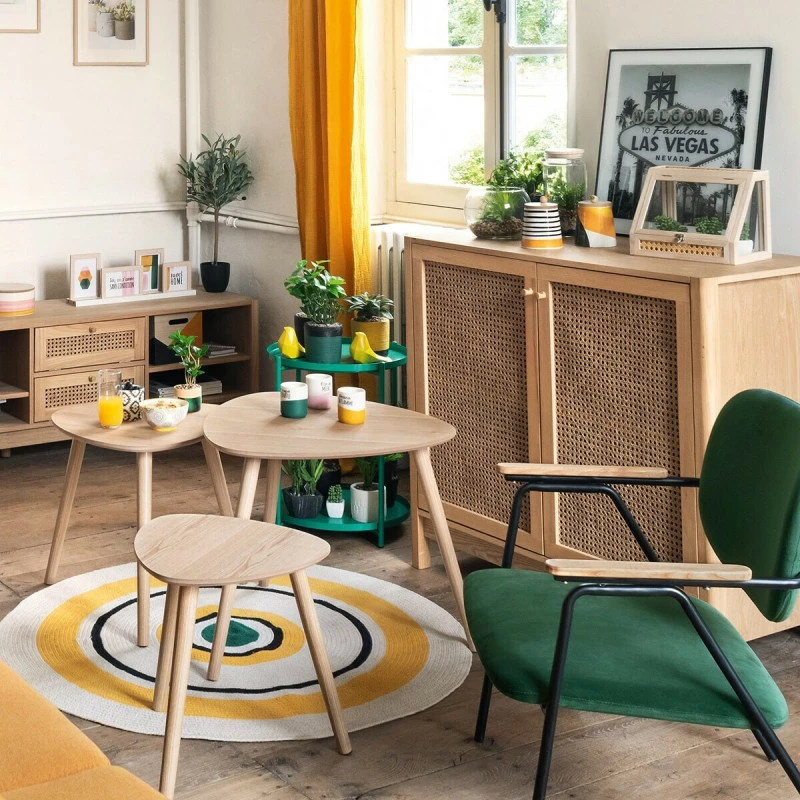 Buffet 2 Portes Cannage Arty Atmosphera 4 Buffet 2 Portes Cannage Arty Atmosphera – Image 2