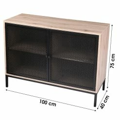 Buffet 2 Portes Grillage Soho -Ledepot Mobilier Magasin buffet 2 portes grillage soho 2