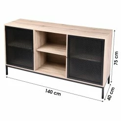 Buffet 2 Portes 2 Niches Soho -Ledepot Mobilier Magasin buffet 2 portes niches soho 2