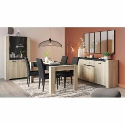 Demeyere Buffet 3 Portes 1 Tiroir Sheffield -Ledepot Mobilier Magasin buffet 3 portes 1 tiroir sheffield 2