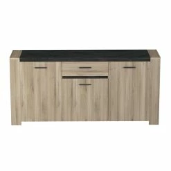Demeyere Buffet 3 Portes 1 Tiroir Sheffield -Ledepot Mobilier Magasin buffet 3 portes 1 tiroir sheffield 4