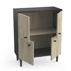 Demeyere Buffet 4 Portes Industriel Arty -Ledepot Mobilier Magasin buffet 4 portes industriel arty 1 2