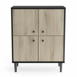 Demeyere Buffet 4 Portes Industriel Arty -Ledepot Mobilier Magasin buffet 4 portes industriel arty 1 4