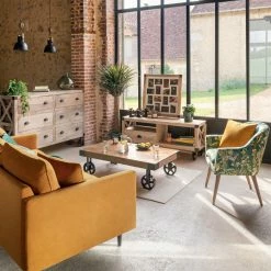 Buffet 6 Tiroirs Silas Atmosphera -Ledepot Mobilier Magasin buffet 6 tiroirs silas atmosphera 1 6