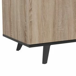Demeyere Buffet Bas Bruce 3 Portes 3 Niches -Ledepot Mobilier Magasin buffet bas bruce 3 portes 3 niches 5