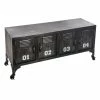 Buffet Bas Sevin Métal 4 Portes Atmosphera -Ledepot Mobilier Magasin buffet bas sevin metal 4 portes atmosphera