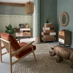 Buffet En Bois De Manguier Koval Nuances Unies Atmosphera -Ledepot Mobilier Magasin buffet en bois manguier koval nuances unies atmosphera 7