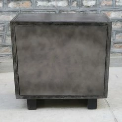 Buffet Métal Et Bois Jodhpur 2 Portes -Ledepot Mobilier Magasin buffet metal et bois jodhpur portes 3