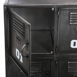 Buffet Métal Sevin 6 Portes Atmosphera 12 Buffet Métal Sevin 6 Portes Atmosphera -Ledepot Mobilier Magasin buffet metal sevin 6 portes atmosphera 4