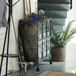 Buffet Métal Sevin 6 Portes Atmosphera 13 Buffet Métal Sevin 6 Portes Atmosphera -Ledepot Mobilier Magasin buffet metal sevin 6 portes atmosphera 5