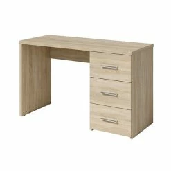 Bureau Open 3 Tiroirs Coloris Chêne