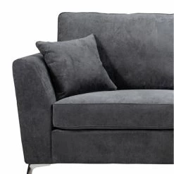 Canapé Bonita Fixe Gris 2 Places 7 Canapé Bonita Fixe Gris 2 Places -Ledepot Mobilier Magasin canape bonita fixe gris 2 places 1 2