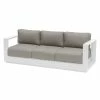 Canapé Extérieur 3 Places Allure Blanc Hespéride -Ledepot Mobilier Magasin canape exterieur 3 places allure blanc hesperide