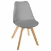 Chaise Salle Manger Baya Gris Atmosphera -Ledepot Mobilier Magasin chaise baya gris atmosphera