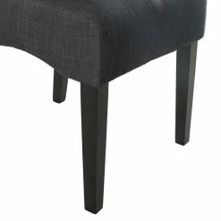 Demeyere Chaise Elite Tissu Gris Foncé -Ledepot Mobilier Magasin chaise elite gris fonce 3