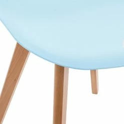 Chaise Enfant Pieds Bois Atmosphera Bleu -Ledepot Mobilier Magasin chaise enfant pieds bois atmosphera bleu 1