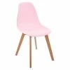 Chaise Enfant Pieds Bois Atmosphera Rose -Ledepot Mobilier Magasin chaise enfant pieds bois atmosphera rose
