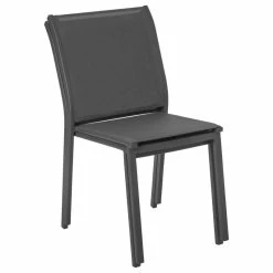 Chaise Extérieur Essentia Graphite/anthracite Hespéride -Ledepot Mobilier Magasin chaise exterieur essentia graphite anthracite hesperide 2