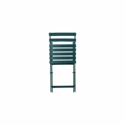 Chaise Métal Pliante Greensboro Bleu Canard Hespéride -Ledepot Mobilier Magasin chaise exterieur greensboro hesperide bleu canard 2