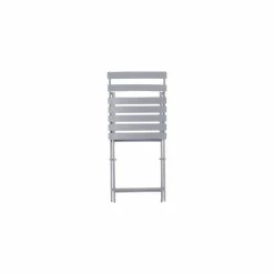 Chaise Métal Pliante Greensboro Gris Quartz Hespéride -Ledepot Mobilier Magasin chaise exterieur greensboro hesperide gris quartz 2