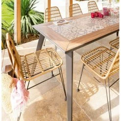 Chaise Extérieure Lambada Sésame & Graphite Hespéride 8 Chaise Extérieure Lambada Sésame & Graphite Hespéride -Ledepot Mobilier Magasin chaise exterieure lambada sesame graphite hesperide 2