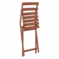 Chaise Métal Pliante Greensboro Ambre Hespéride -Ledepot Mobilier Magasin chaise metal pliante greensboro ambre hesperide 2